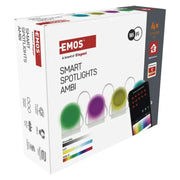 Ghirlandă Luminoasă Smart Inteligentă de Exterior Multicolor RGB IC 15xParty Bulbs 15 metri Sincronizare Muzică, Aplicație Tuya GoSmart