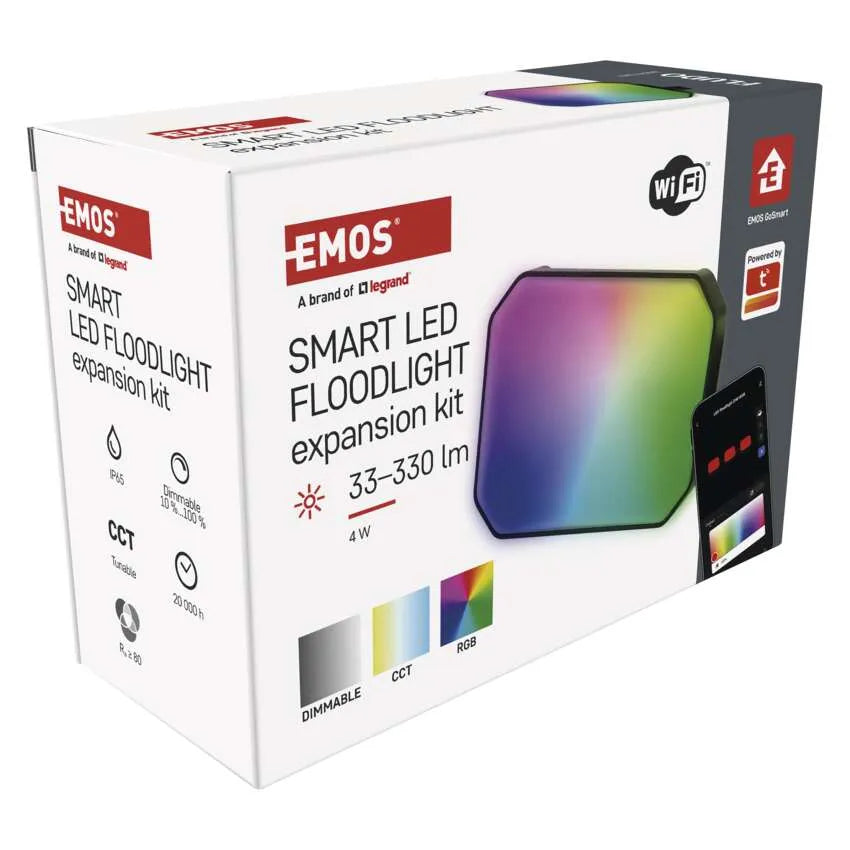 Lampa Smart de Exterior Gradina Adaugator ca Extensie pentru ZIW184R 4W Multicolor RGBIC Cablu 3m Wifi si Aplicatie Tuya GoSmart